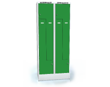 Cloakroom locker Z-shaped doors ALSIN 1920 x 800 x 500